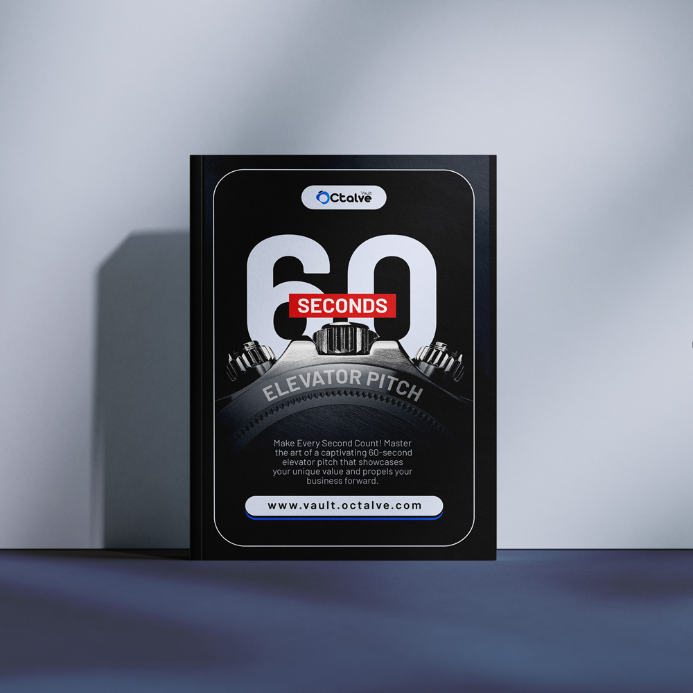 60 seconds elevator pitch Octalve™ Octalve #Consult | Octalve #Leap | Octalve #Lab we are Igniting business growth through expert consulting and innovative solutions.